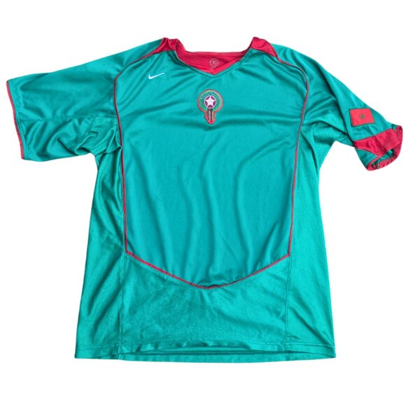 SOLD 2004 Maroco Soccer Jersey Total 90 Nike Size M Men - Picture 1 of 4